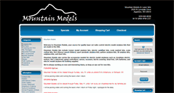 Desktop Screenshot of mountainmodels.com