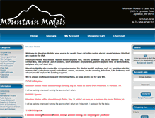 Tablet Screenshot of mountainmodels.com